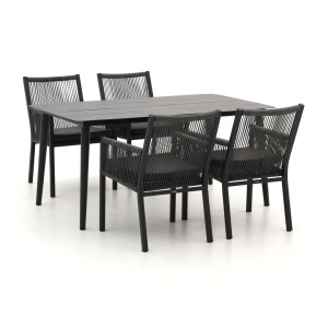 Manifesto Rivola/Sora 160cm dining tuinset 5-delig - Laagste prijsgarantie!