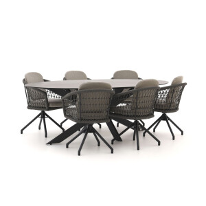 Manifesto Tolmezzo/Furato 240cm dining tuinset 7-delig draaibaar - Laagste prijsgarantie!