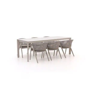 Manifesto Valsecca/Sestino 220cm dining tuinset 7-delig - Laagste prijsgarantie!