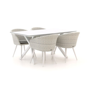 Manifesto Veruno/Moresco 160cm dining tuinset 5-delig - Laagste prijsgarantie!