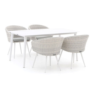 Manifesto Veruno/Sora 160cm dining tuinset 5-delig - Laagste prijsgarantie!