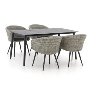 Manifesto Veruno/Sora 160cm dining tuinset 5-delig - Laagste prijsgarantie!