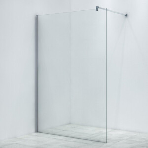 Marenza Bellini Inloopdouche - 160x200cm - helder glas - chroom WR160-C/C
