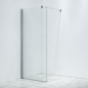 Marenza Bellini Inloopdouche - 90x200cm - helder glas - chroom WR90-C/C