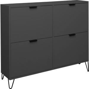 Mäusbacher Schoenenkast Bonnie Breedte 120 cm hangend en staand met draadframe