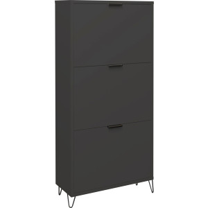 Mäusbacher Schoenenkast Bonnie Breedte 61 cm met 3 kleppen en draadframe