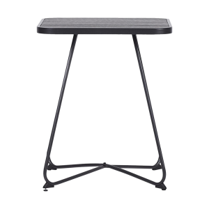 Meike bistro tafel zwart - 58 x 58 cm