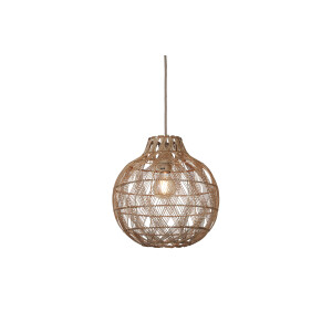 GOOD&MOJO Hanglamp 'Mendoza' Bamboe, 35cm, kleur Naturel