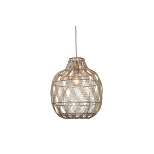 GOOD&MOJO Hanglamp 'Mendoza' Bamboe, 40cm, kleur Naturel