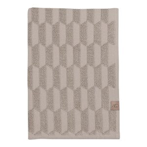 Mette Ditmer Geo badhanddoek - 550 gr/m2 - 133 x 70 cm