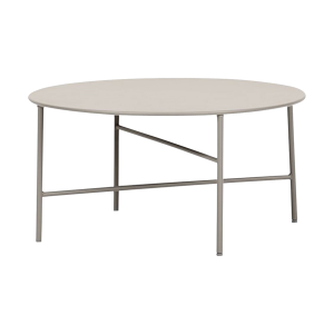 Mila metalen tuin salontafel grijs - Ø 70 cm
