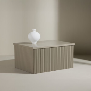 Nohr Bijzettafel 'Mistina' 80 x 60cm, kleur Beige