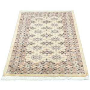 morgenland Vloerkleed Buchara vloerkleed met de hand geknoopt beige