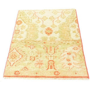 morgenland Wollen kleed Design-vloerkleed met de hand geknoopt beige