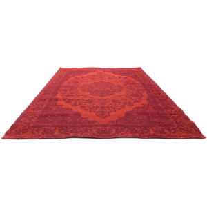 morgenland Wollen kleed VINTAGE MILANO zuivere wol, met de hand gemaakt, medaillon, woonkamer
