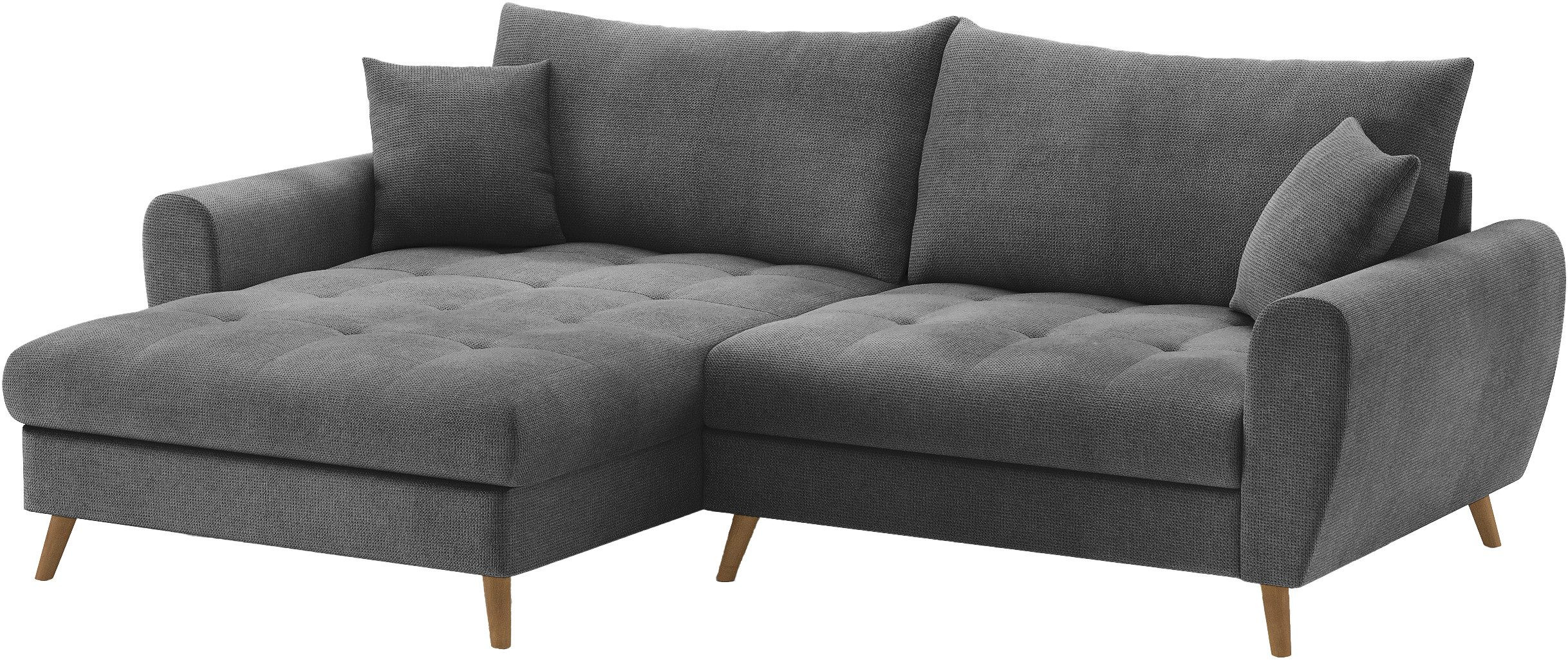 Mr. Couch Hoekbank Blackburn II L-vorm Optioneel met koudschuimvering tot 140 kg belastbaar