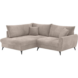 Mr. Couch Hoekbank Blackburn II L-vorm Optioneel met koudschuimvering tot 140 kg belastbaar