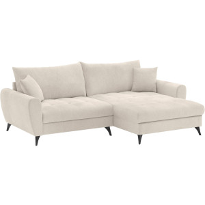 Mr. Couch Hoekbank Blackburn II L-vorm Optioneel met koudschuimvering tot 140 kg belastbaar