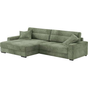 Mr. Couch Hoekbank Marcello DuraFlex EasyBett, bedbox, koudschuimvering, tot 140 kg belastbaar