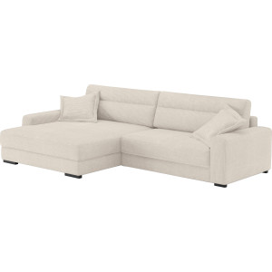 Mr. Couch Hoekbank Marcello DuraFlex EasyBett, bedbox, koudschuimvering, tot 140 kg belastbaar