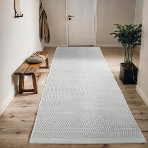 Myflair Möbel & Accessoires Set slaapkamerkleedjes WOOLY DREAM handgeweven omkeerbare tapijt, effen kleuren, 100% wol, woonkamer