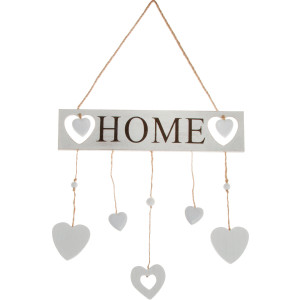 Myflair Möbel & Accessoires Sierletters Home Wanddecoratie met opschrift & harten, woonkamer