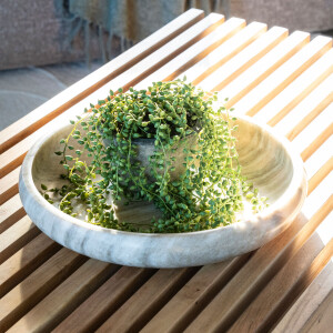 By-Boo Schaal 'Club' Marmer, 38cm