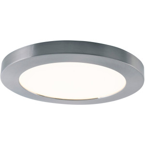 näve Led-plafondlamp Bonus 3 lichtkleuren, 2-in-1-uitstraling, ring chroom magnetisch afneembaar (1 stuk)