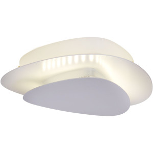 näve Led-plafondlamp Liso incl. driver, materiaal: metaal, kleur: wit (1 stuk)