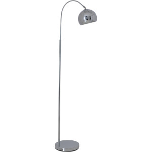 näve Staande lamp Style Snoer met voetschakelaar, materiaal: metaal, kleur: chroom,E27 max. 40 W