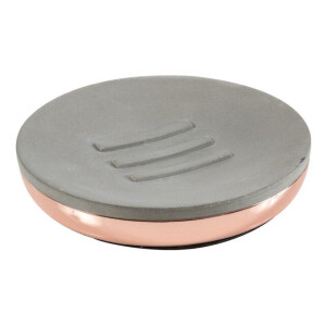 Nemo Stock Natural Kepa zeephouder 110 x 20 mm materiaal betonkoper CP907/CC