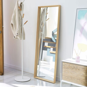 Kave Home Spiegel 'Nerina', 152 x 52cm, kleur Naturel