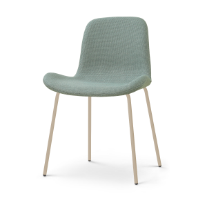 Nora-Fé eetkamerstoel saliegroen - beige onderstel