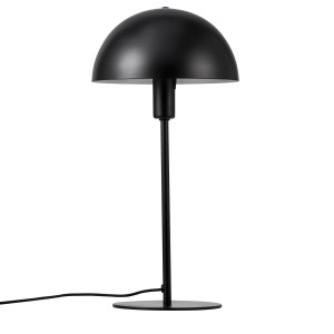 Nordlux Tafellamp Ellen Metalen kast in Scandinavisch design,koepelvormig,zwart