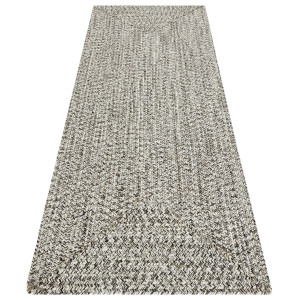 NORTHRUGS Vloerkleed Trenzado In- & outdoor, handgemaakt-look, loper, weerbestendig, balkon, woonkamer