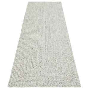 NORTHRUGS Vloerkleed Trenzado In- & outdoor, handgemaakt-look, loper, weerbestendig, balkon, woonkamer