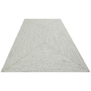 NORTHRUGS Vloerkleed Trenzado In- & outdoor, handgemaakt-look, loper, weerbestendig, balkon, woonkamer