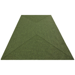 NORTHRUGS Vloerkleed Trenzado In- & outdoor, handgemaakt-look, loper, weerbestendig, balkon, woonkamer