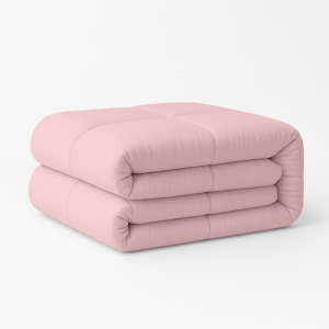 Dekbed Easy Dekbed & Dekbedovertrek in 1 Roze - Easy - zonder overtrek - 200x200 cm (Tweepersoons) - Zydante - 300 Gram per m² - Dekbed-Discounter.nl