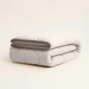 Dekbed Easy Dekbed & Dekbedovertrek in 1 Percale Katoen Off White - Easy - zonder overtrek - 240x200 cm (Lits-Jumeaux) - Zydante - 300 Gram per m² -