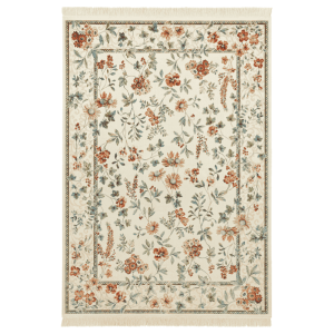Vloerkleed Oriental Flowers - Crème 230x160cm - Polypropyleen - Dekbed-Discounter.nl