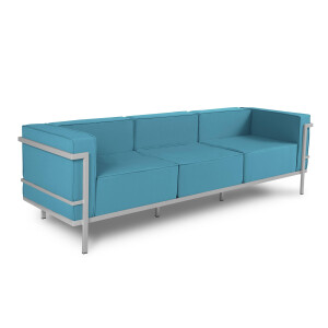 Outdoor 3-zitsbank Cannes Grey | Calme Jardin