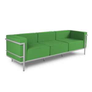 Outdoor 3-zitsbank Cannes Grey | Calme Jardin