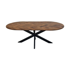 Ovale Eettafel Mozaiek | HSM Collection