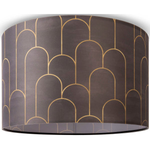 Paco Home Plafondlamp Hugo Pillar Stoffkap plafondlamp eettafel modern abstract vintage E27