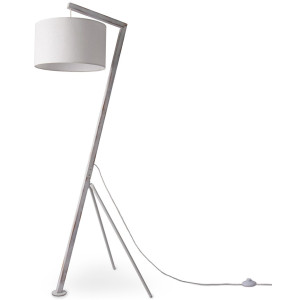 Paco Home Staande lamp GALLOW Modern woonkamer driepoot hout metaal vintage E27 galg