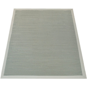 Paco Home Vloerkleed Sisala 270 Platweefsel, geweven, sisal look, randdessin, geschikt voor binnen en buiten