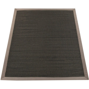 Paco Home Vloerkleed Sisala 270 Platweefsel, geweven, sisal look, randdessin, geschikt voor binnen en buiten