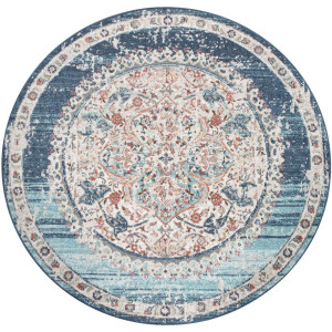 Paco Home Vloerkleed Torres 271 Korte pool, oriënt-look, vintage-design, geschikt voor binnen en buiten