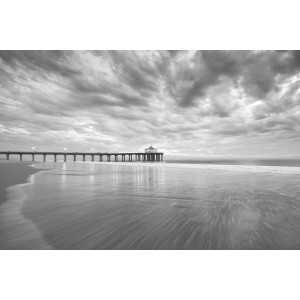 Papermoon Fotobehang Manhattan beach pier